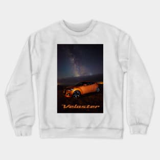 Hyundai veloster under Milky Way Crewneck Sweatshirt